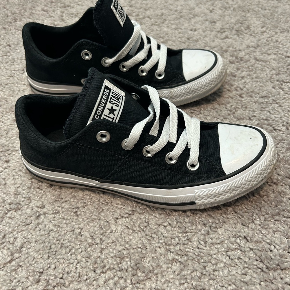 Converse Classic Black Canvas Sneakers